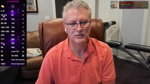 Snapshot of justavoyeurhere chatting on November 14, 9:57 pm Michael online show from November 14, 9:57 pm