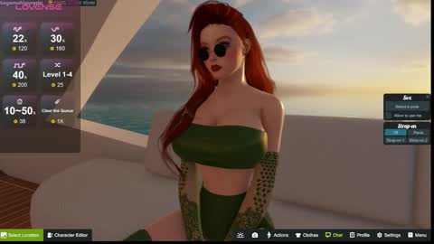 Snapshot of kagome__higurashi chatting on October 24, 1:03 am Emily online show from October 24, 1:03 am