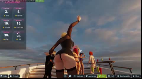 Snapshot of kagome__higurashi chatting on November 15, 6:59 pm Emily online show from November 15, 6:59 pm