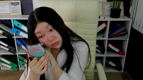 Snapshot of kao_ri chatting on February 20, 1:57 am Rina online show from February 20, 1:57 am