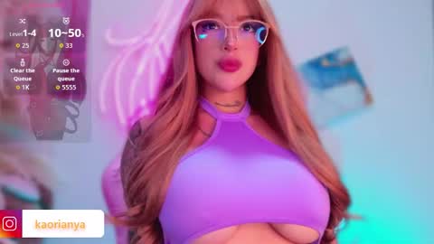 Snapshot of kaorianya001 chatting on March 3, 8:37 pm Kaori online show from March 3, 8:37 pm