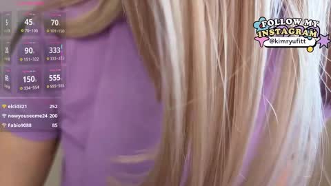 Snapshot of kimryu chatting on February 27, 5:18 am Kim online show from February 27, 5:18 am