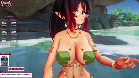 Snapshot of kinkykarmavr chatting on July 1, 4:03 am KinkyKarma XO online show from July 1, 4:03 am
