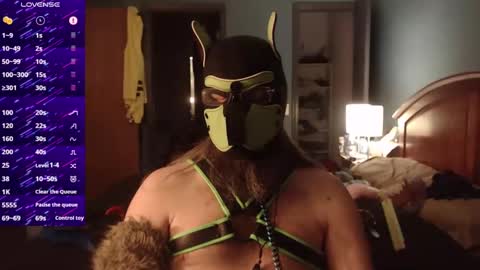 kinkywolf87 online show from October 28, 5:11 am