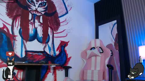 Snapshot of kittyhouse_hs chatting on April 27, 8:18 pm kittyhouse_hs online show from April 27, 8:18 pm