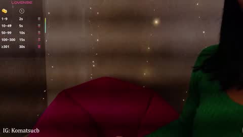  Komatsu Lilith online show from December 15, 3:33 am