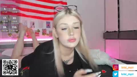 Snapshot of krisi_myrr chatting on October 9, 12:14 pm Kristina3 online show from October 9, 12:14 pm