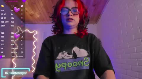 kristen_tay online show from October 7, 3:25 am