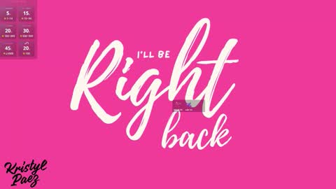 Cristina online show from December 15, 6:56 pm