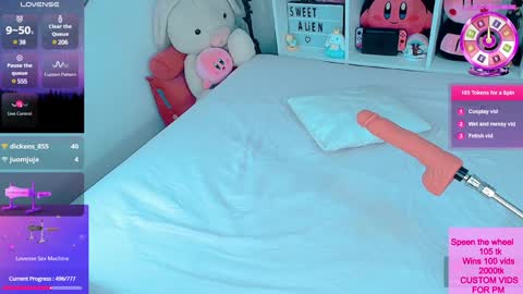 SweetAlienBunny online show from January 7, 6:16 am