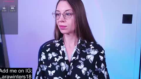 larawinters online show from January 7, 8:00 pm