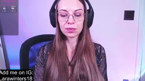 larawinters online show from February 2, 10:30 pm