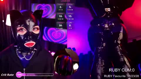 Latex Ruby online show from March 31, 2:35 am