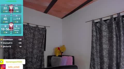 Snapshot of lauramayer chatting on December 30, 8:43 am Laura Mayer online show from December 30, 8:43 am