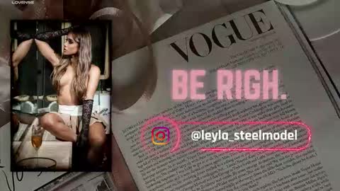 INSTA leylasteel model         online show from March 1, 3:58 pm