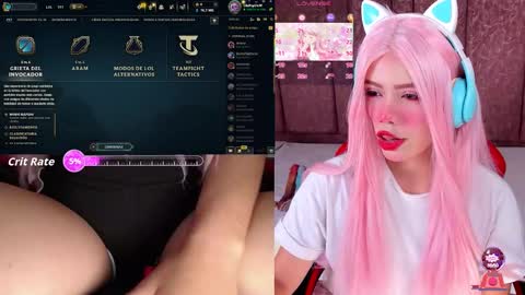 Snapshot of lilapop__ chatting on October 19, 2:18 pm Lila online show from October 19, 2:18 pm