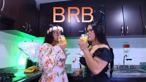 Lilith and Khloe  online show from November 2, 11:34 am