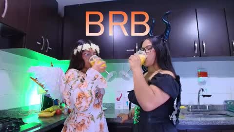 Lilith and Khloe  online show from November 7, 11:21 am