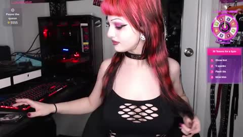Snapshot of lilsuccubus666 chatting on March 3, 12:15 am Jinx Pierrot online show from March 3, 12:15 am