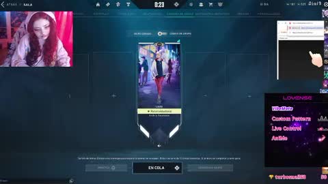 Snapshot of linddamortt chatting on November 15, 7:43 pm CatalinaANIDEA online show from November 15, 7:43 pm