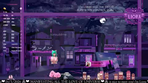 im Liora uwu   online show from January 17, 2:27 am