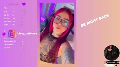 Lissy online show from January 27, 12:54 am