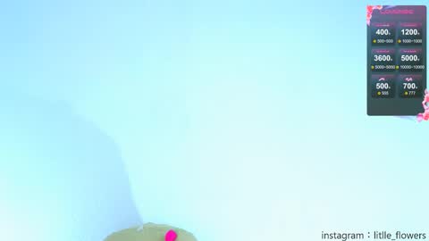 Snapshot of litlle_flowers chatting on October 9, 5:11 pm Lana online show from October 9, 5:11 pm