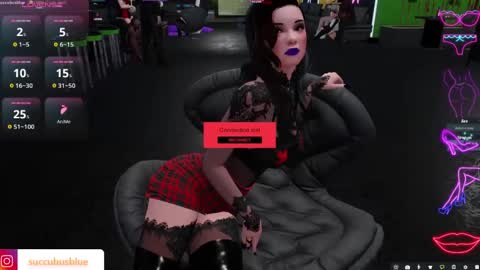 Succubus Blue online show from February 11, 2:03 am