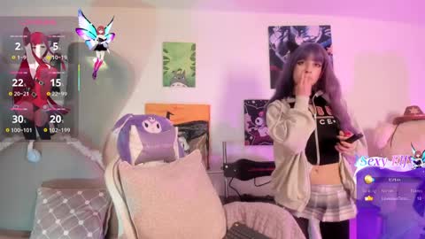 Snapshot of lolaa_bunnyy chatting on March 25, 3:07 pm Lola Bunny online show from March 25, 3:07 pm