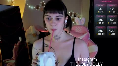Snapshot of lolymolli chatting on December 12, 5:15 pm Molli online show from December 12, 5:15 pm