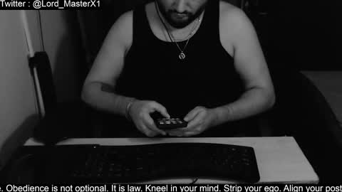 lord_masterx online show from February 8, 8:45 pm