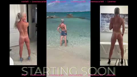 Scarlett online show from January 9, 1:18 am