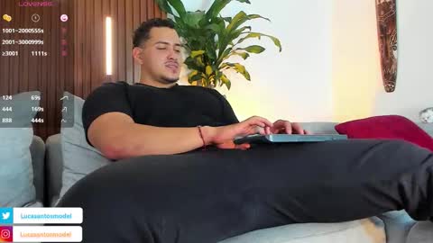 LUCA SANTOS online show from October 25, 1:24 am