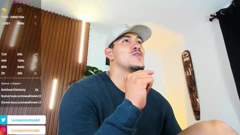 LUCA SANTOS online show from March 27, 8:26 am