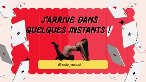 Lucie hot follow me on  online show from March 10, 8:04 am
