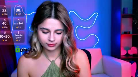 Snapshot of luckybabymeow chatting on June 16, 7:27 pm Mila Sweetheart online show from June 16, 7:27 pm