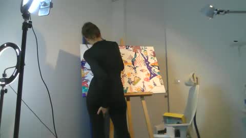 Snapshot of lusisart chatting on April 6, 11:05 pm Lusisart online show from April 6, 11:05 pm