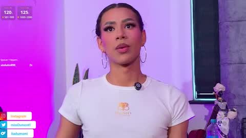 Snapshot of lyadumont chatting on January 5, 8:34 pm LYA online show from January 5, 8:34 pm