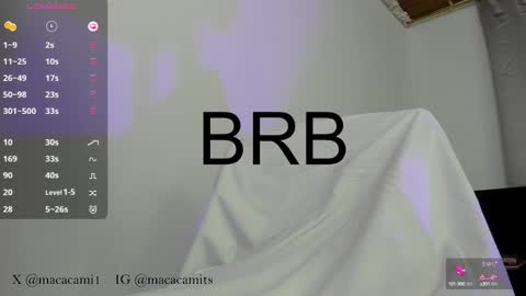 cami  online show from January 13, 11:49 pm