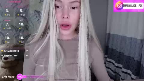 Marmalade Fox online show from November 12, 4:40 pm