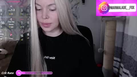 Marmalade Fox online show from March 13, 2:45 pm