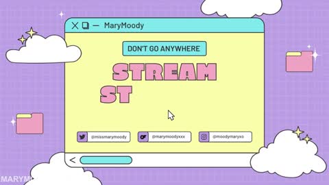 Mary Moody online show from March 29, 11:27 pm