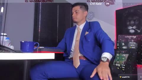 I am Massimo online show from January 12, 1:16 pm