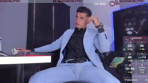 I am Massimo online show from February 11, 1:51 pm