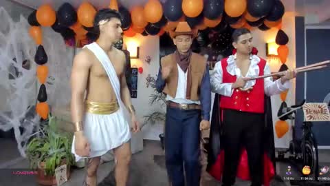 Team Cris Darwin- Fernando- Stiven- David online show from October 31, 11:22 am