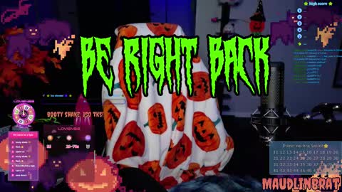 Snapshot of maudlinbrat chatting on October 5, 1:37 am maudLin online show from October 5, 1:37 am