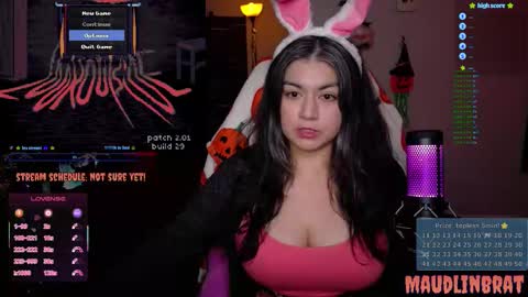 Snapshot of maudlinbrat chatting on November 20, 2:56 am maudLin online show from November 20, 2:56 am