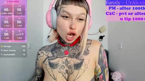 Snapshot of max69alexa chatting on October 17, 6:16 am Ur sweet heart online show from October 17, 6:16 am