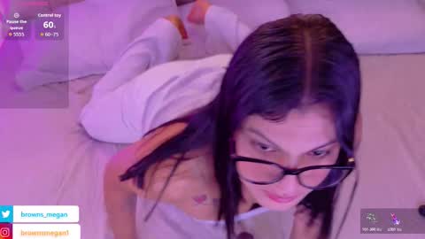 Megan  online show from February 7, 1:59 pm