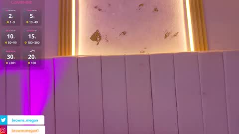 Megan  online show from March 9, 1:15 pm